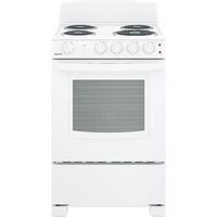 Hotpoint - 2.9 Cu. Ft. Freestanding Electric Range - White - Large Front