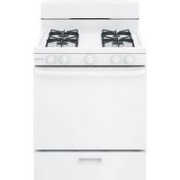 Hotpoint - 4.8 Cu. Ft. Freestanding Gas Range - White - Large Front