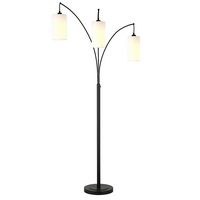 Camden&Wells - Aspen Floor Lamp - Blackened Bronze - Large Front