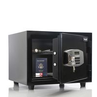 Honeywell - 1.07 Cu. Ft. Fire- and Water-Resistant Steel Security Safe with Digital Dial Lock - B... - Large Front