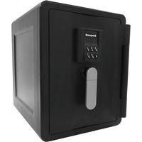 Honeywell - .70 Cu. Ft. Fire- and Water-Proof Safe with Digital Lock - Black - Large Front