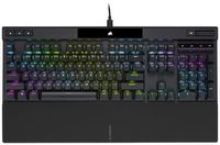CORSAIR - K70 RGB PRO Full-size Wired Mechanical Cherry MX Speed Linear Switch Gaming Keyboard wi... - Large Front