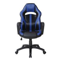 OSP Home Furnishings - Influx Gaming Chair - Blue - Large Front