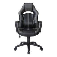 OSP Home Furnishings - Influx Gaming Chair - Gray - Large Front