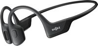 Shokz - OpenRun Pro Premium Bone Conduction Open-Ear Sport Headphones - Black - Large Front