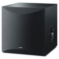 Yamaha - 10-Inch 100-Watt-Max Powered Subwoofer - Black - Large Front