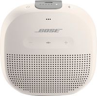 Bose - SoundLink Micro Portable Bluetooth Speaker with Waterproof Design - White Smoke - Large Front