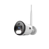 Night Owl - Indoor/Outdoor Wireless IP 4K HD Spotlight Security Camera - White - Large Front