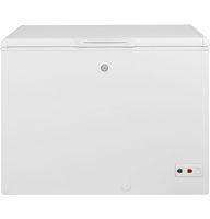 GE - 10.7 Cu. Ft. Chest Freezer with Manual Defrost - White - Large Front