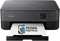 Canon - PIXMA TS6420a Wireless All-In-One Inkjet Printer - Black - Large Front