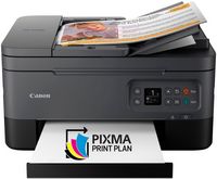 Canon - PIXMA TR7020a Wireless All-In-One Inkjet Printer - Black - Large Front