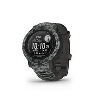 Garmin - Instinct 2 Camo Edition 45 mm Smartwatch Fiber-reinforced Polymer - Graphite Camo - Large Front