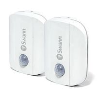 Swann - Wireless Motion Alert Sensor (2-pack) - White - Large Front