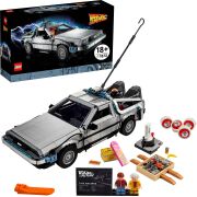 LEGO - Back to the Future Time Machine 10300 Toy Building Kit for Adults (1,856 Pieces) - Large Front