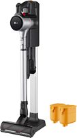 LG - CordZero Cordless Stick Vacuum with ThinQ - Matte Silver - Large Front