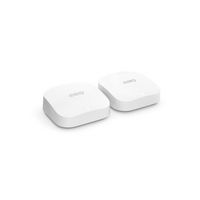 eero - Pro 6E AXE5400 Tri-Band Mesh Wi-Fi 6E System (2-pack) - White - Large Front
