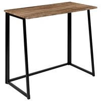 Alamont Home - Walker Rectangle Modern Laminate  Home Office Desk - Rustic - Large Front