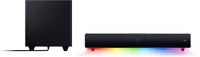 Razer - Leviathan V2 Bluetooth Gaming Speakers with RGB Lighting (2-Piece) - Black - Large Front
