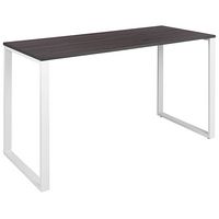 Alamont Home - Kimberly Rectangle Industrial Laminate  Office Desk - Rustic Gray - Large Front