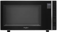 Whirlpool - 1.1 Cu. Ft. Countertop Microwave with 900W Cooking Power - Silver - Large Front