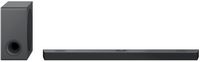 LG - 5.1.3 Channel Soundbar with Wireless Subwoofer, Dolby Atmos and DTS:X - Black - Large Front