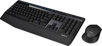 Logitech - MK345 Full-size Wireless Keyboard and Mouse Combo for PC, Laptop with Palm Rest - Grap... - Large Front
