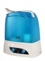 Sunpentown - Dual Mist Humidifier with ION Exchange Filter - White - Large Front
