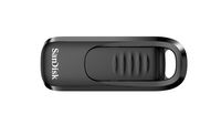 SanDisk - 1TB Ultra Slider USB Type-C Flash Drive - Black - Large Front