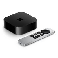 Apple - TV 4K 64GB (3rd generation)(Latest Model) - Wi-Fi - Black - Large Front
