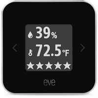 Eve - Room Indoor Air Quality Monitor - Silver - Large Front