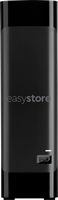 WD - easystore 20TB External USB 3.0 Hard Drive - Black - Large Front