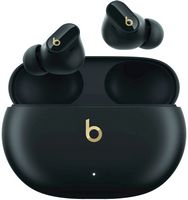 Beats - Studio Buds + True Wireless Noise Cancelling Earbuds - Black/Gold - Large Front