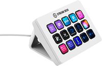 Elgato - Stream Deck MK.2 Full-size Wired USB Keypad with 15 Customizable LCD keys and Interchang... - Large Front