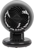 WOOZOO - Compact Personal Oscillating Fan - Black - Large Front