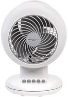 WOOZOO - Compact Personal Oscillating Fan - White - Large Front