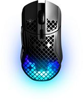SteelSeries - Aerox 5 Ultra Lightweight Honeycomb Water Resistant Wireless RGB Optical Gaming Mou... - Large Front