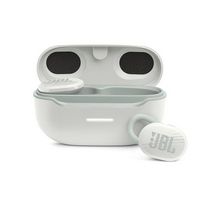 JBL - Endurance Race Waterproof True Wireless Sport Earbud Headphones - White - Large Front