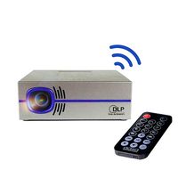 AAXA - P8 Smart Mini DLP Projector, Android 10.0, WiFi, Bluetooth, Wireless Mirroring, Streaming ... - Large Front