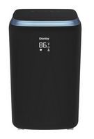 Danby - DPA080E3BDB-6 400 Sq. Ft. 3-in-1 Portable Air Conditioner - Black - Large Front