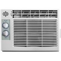 KingHome - 150 Sq. Ft. 5,000 BTU Window Air Conditioner - White - Large Front