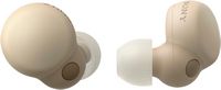 Sony - LinkBuds S True Wireless Noise Canceling Earbuds - Desert Sand - Large Front