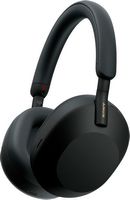 Sony - WH1000XM5 Wireless Noise-Canceling Over-the-Ear Headphones - Black - Large Front