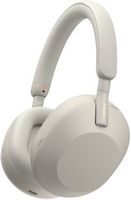 Sony - WH-1000XM5 Wireless Noise-Canceling Over-the-Ear Headphones - Silver - Large Front