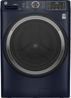 GE - 4.8 Cu. Ft. High-Efficiency Stackable Smart Front Load Washer w/ UltraFresh Vent System & Mi... - Large Front
