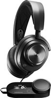 SteelSeries - Arctis Nova Pro Wired Multi Gaming Headset for PC, PS5, PS4, Switch - Black - Large Front