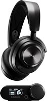 SteelSeries - Arctis Nova Pro Wireless Multi Gaming Headset for PS5, PS4, Switch - Black - Large Front