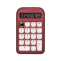 AZIO - IZO Wireless Blue Clicky Switch Number Pad Keyboard - Baroque Rose - Large Front