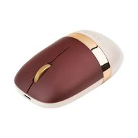 AZIO - IZO Lightweight Wireless Optical Compact Ambidextrous Mouse - Wireless - Baroque Rose - Large Front