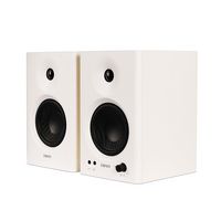 Edifier - MR4 2.0 Monitor Reference Speaker System - White - Large Front