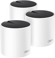TP-Link - Deco X25 AX1800 Dual-Band Whole Home Mesh Wi-Fi 6 System (3-Pack) - White - Large Front